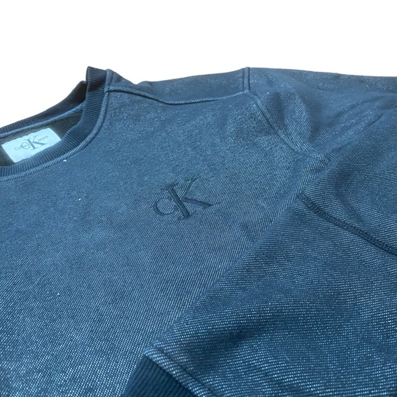 Calvin Klein Crewneck Sweater w/ Fleece Lining - Picture 4 of 6